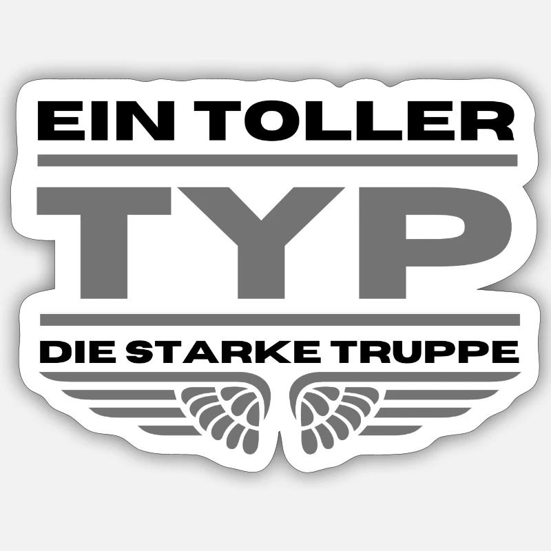 A great guy Sticker size S (10 x 10 cm)