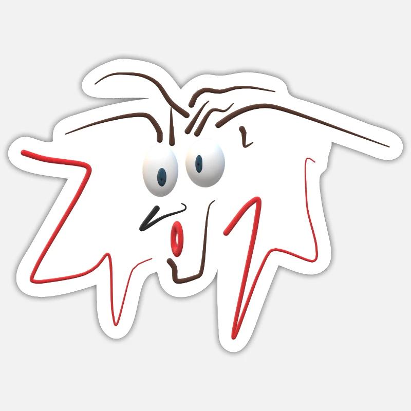 Sticker taille S (10 x 10 cm) - 