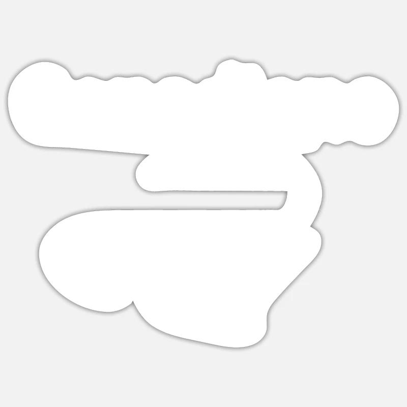 Sticker Größe S (10 x 10 cm) - 