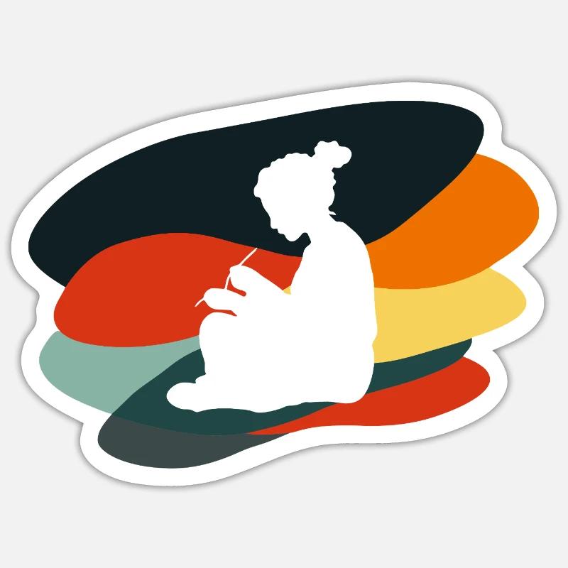 Sticker taille S (10 x 10 cm) - 