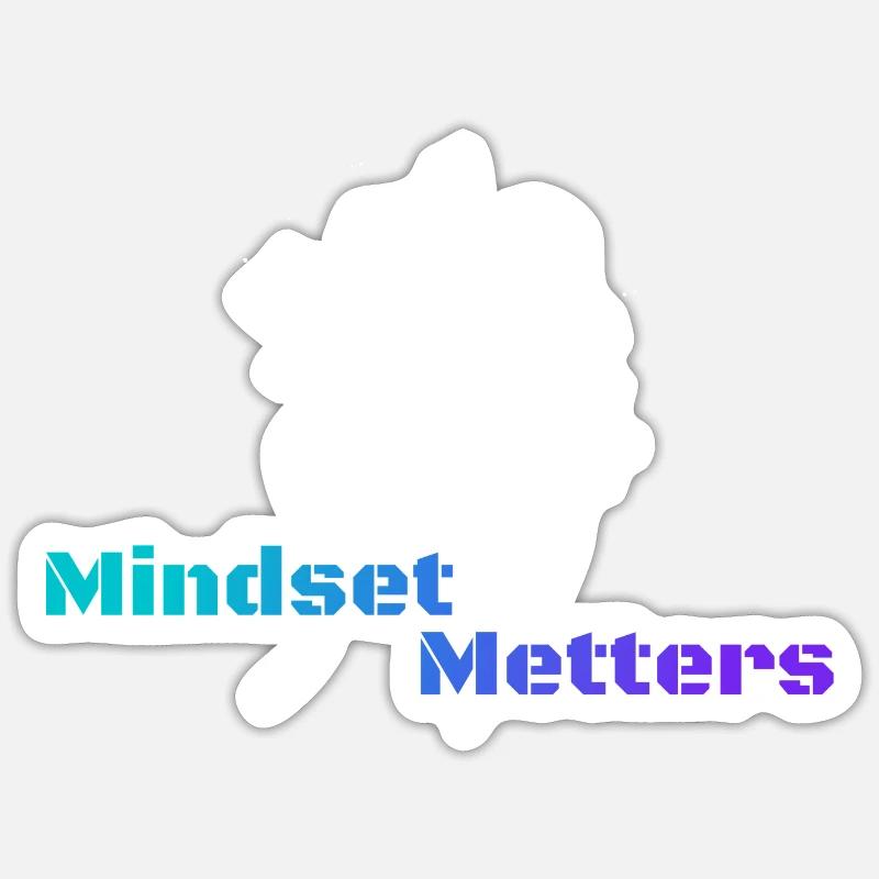 Mindset Metters Sticker size S (10 x 10 cm)