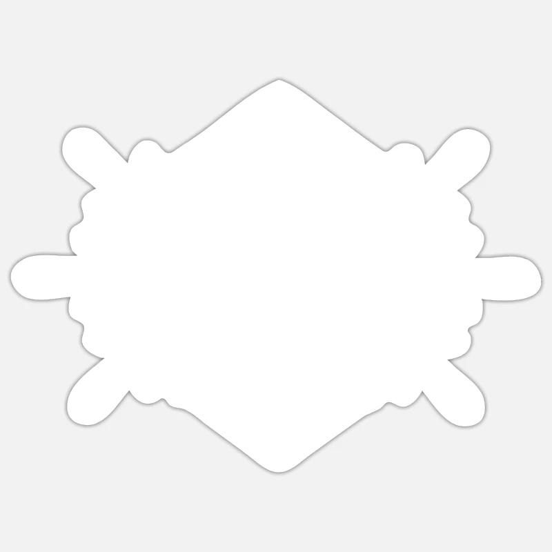 Lanea as a given name - Sticker size S (10 x 10 cm) - white matte