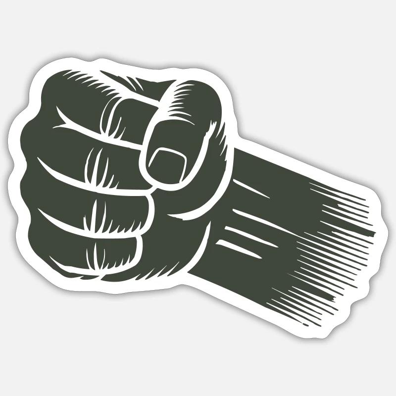 faust Sticker Größe S (10 x 10 cm)