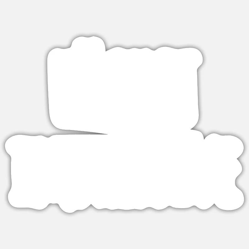 Sticker Größe S (10 x 10 cm) - 