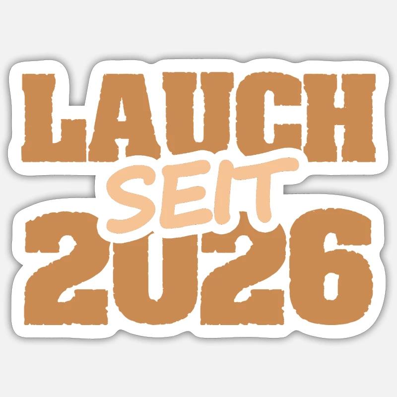 2026 - Sticker size S (10 x 10 cm) - white matte