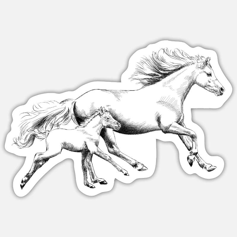 Sticker Größe S (10 x 10 cm) - 