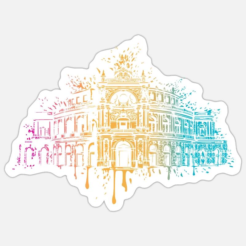 Sticker Größe S (10 x 10 cm) - 