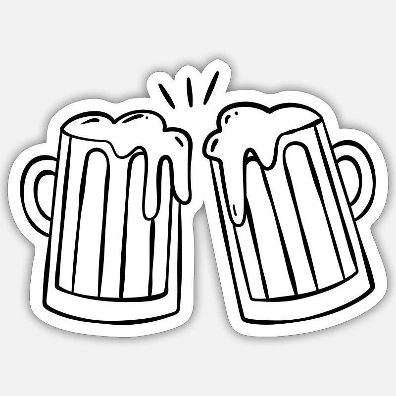 Sticker Größe S (10 x 10 cm) - 