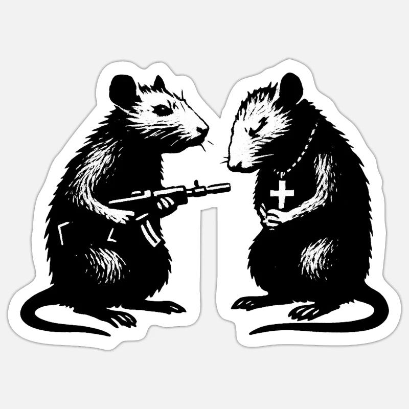 Sticker Größe S (10 x 10 cm) - 