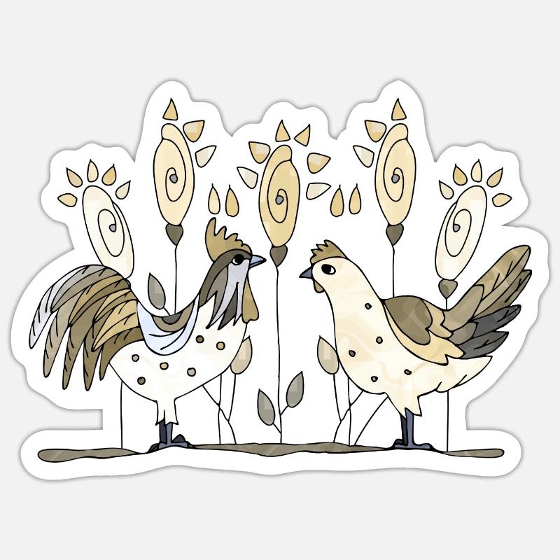 Sticker Größe S (10 x 10 cm) - 