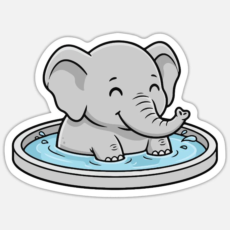 Sticker Größe S (10 x 10 cm) - 
