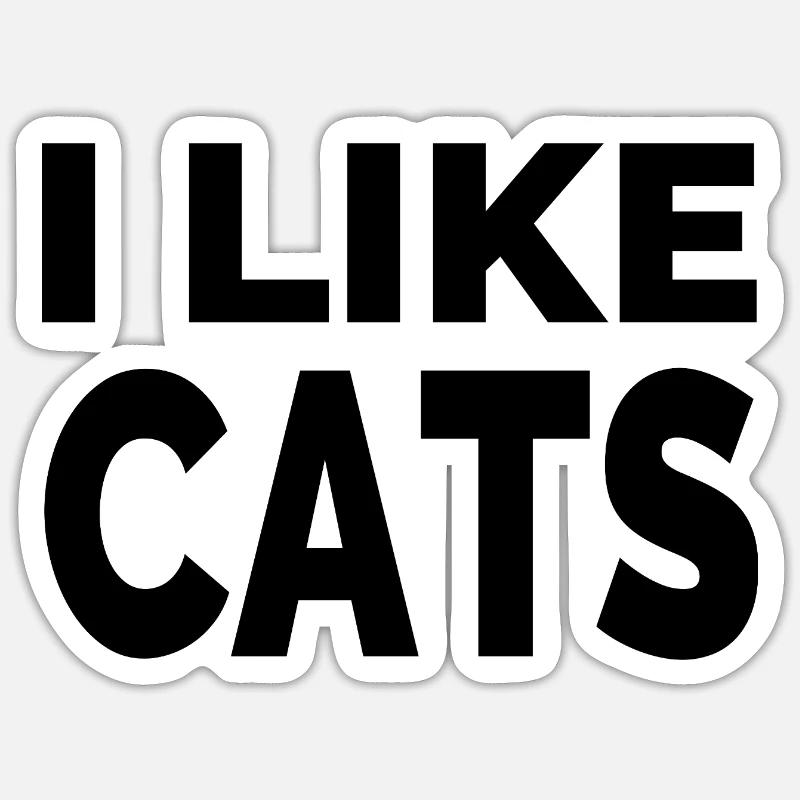 feline Sticker size S (10 x 10 cm)