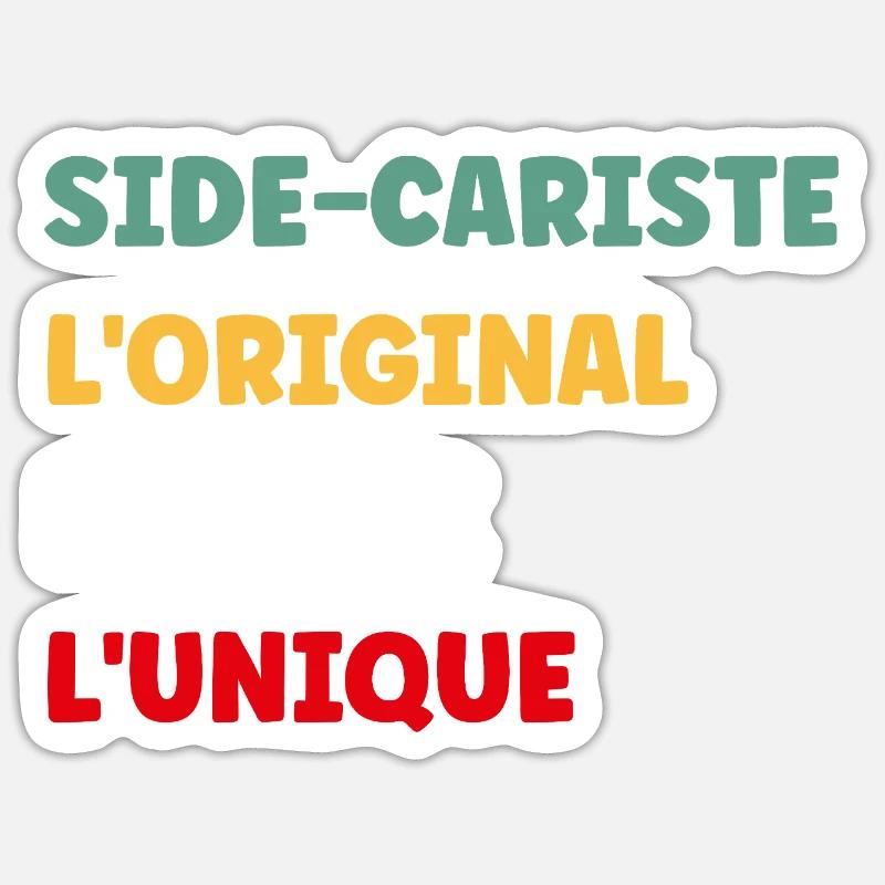 Sidecar Operator Original The True Unique Sticker size S (10 x 10 cm)