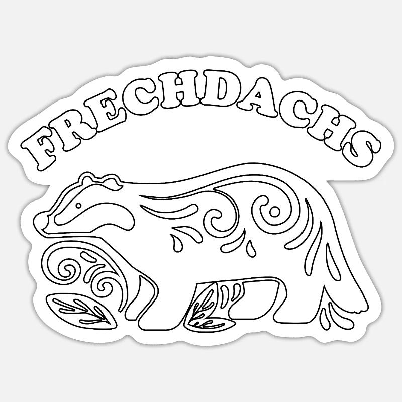 Effronté – Le Voleur Espiègle Sticker taille S (10 x 10 cm)