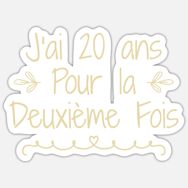 Sticker taille S (10 x 10 cm) - 