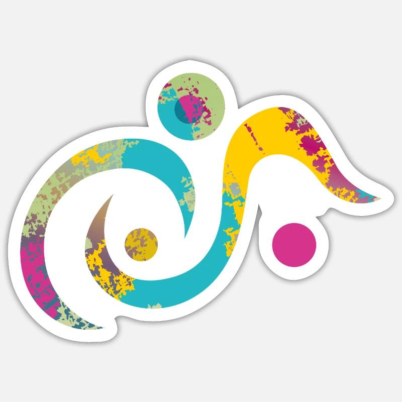 Sticker taille S (10 x 10 cm) - 