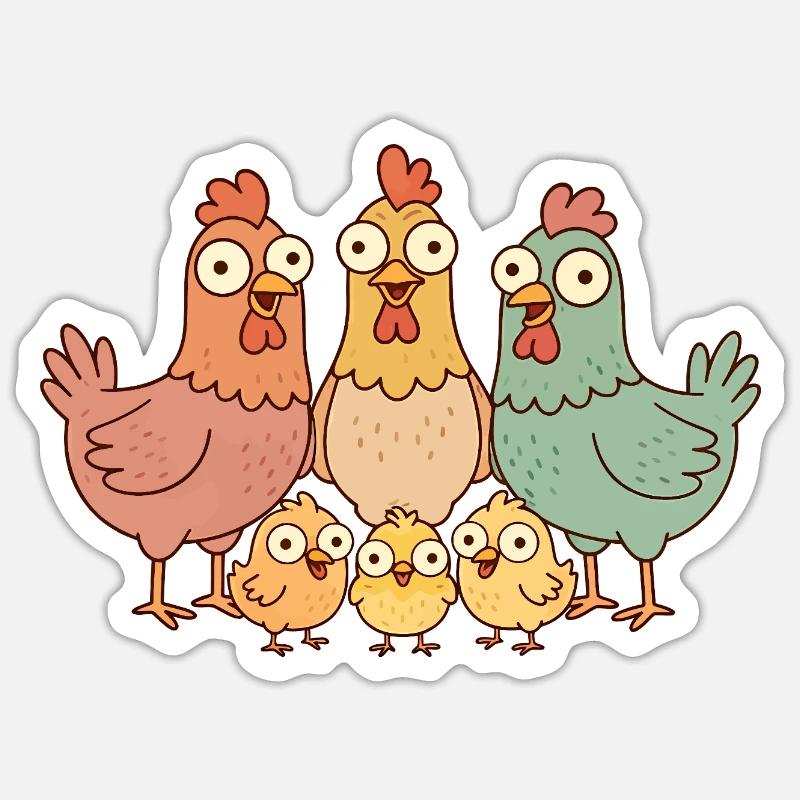 Sticker Größe S (10 x 10 cm) - 
