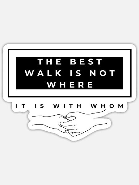 Die beste Fahrt - Sticker Größe S (10 x 10 cm) - Mattweiß