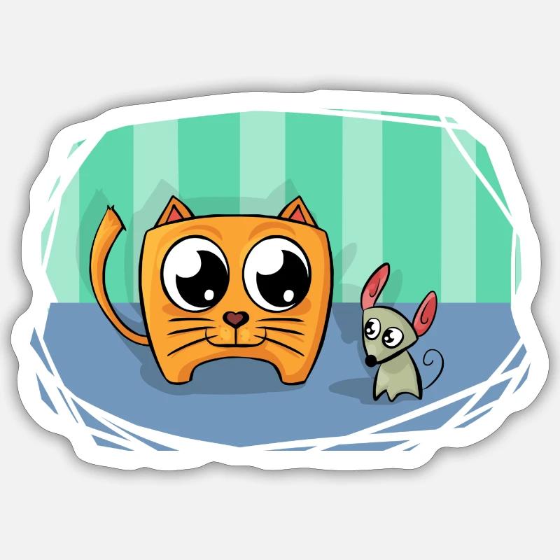 Sticker taille S (10 x 10 cm) - 