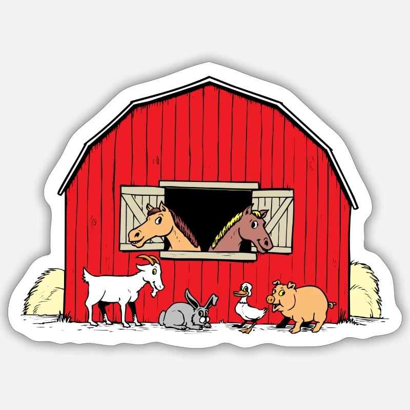 rabbit37 - Sticker Größe S (10 x 10 cm) - Mattweiß