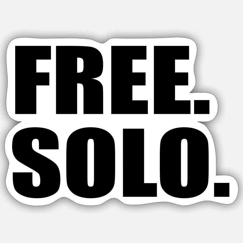 escalade - Sticker taille S (10 x 10 cm) - blanc mat