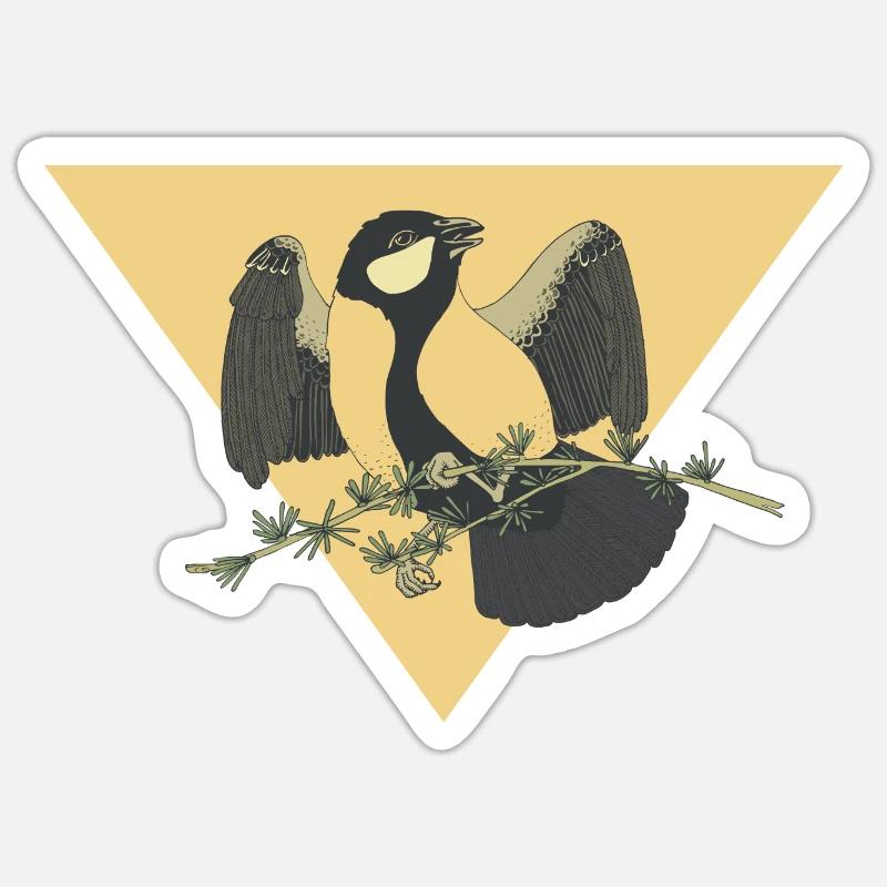 Tit Sticker size S (10 x 10 cm)