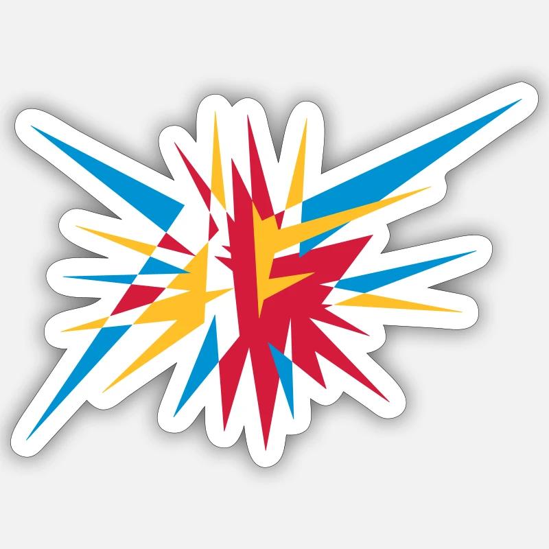 Sticker taille S (10 x 10 cm) - 