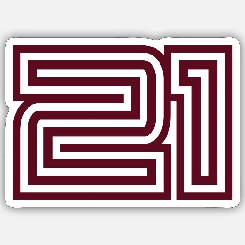 Sticker Größe S (10 x 10 cm) - 