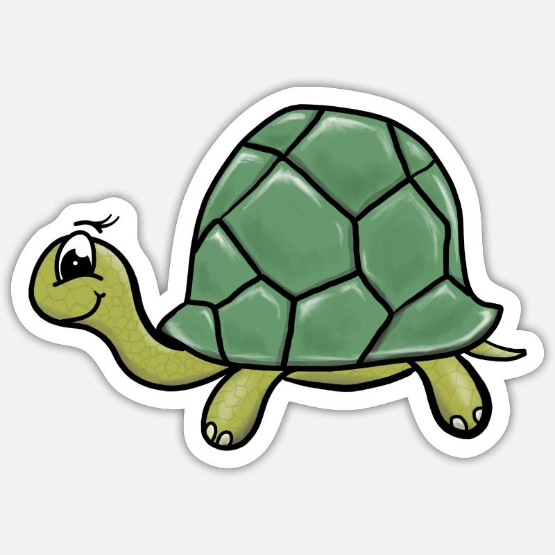 Couronne de boucliers - Sticker taille S (10 x 10 cm) - blanc mat