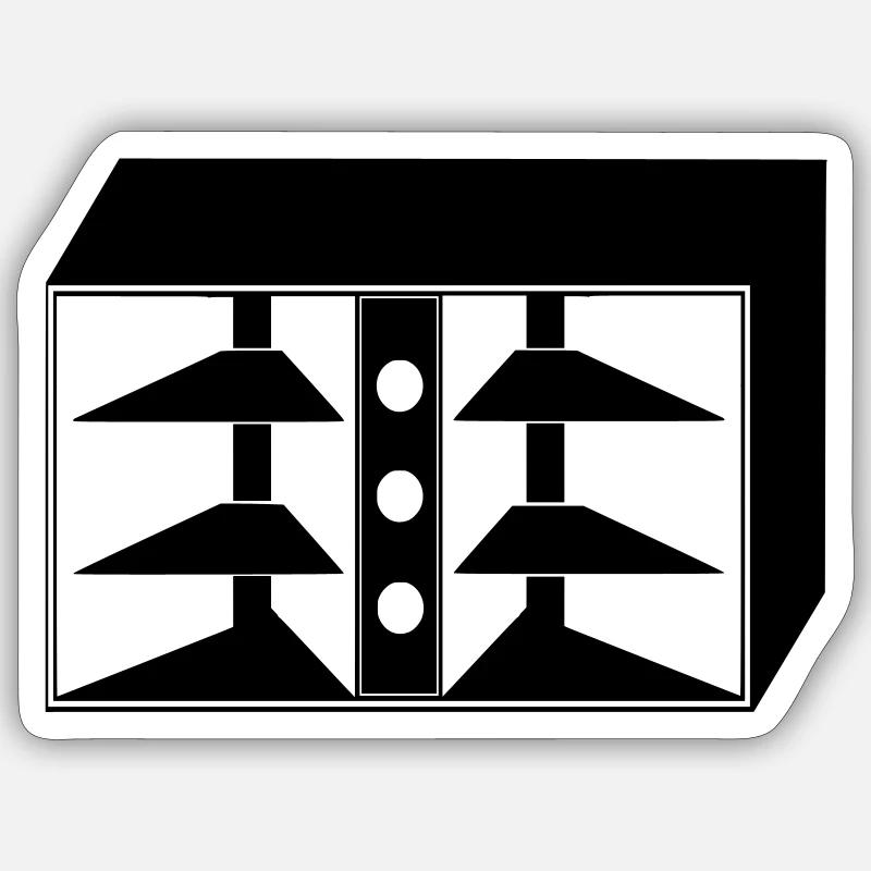 Sticker Größe S (10 x 10 cm) - 