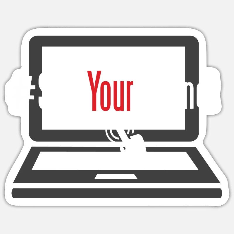 Save Your Internet - Sticker taille S (10 x 10 cm) - blanc mat