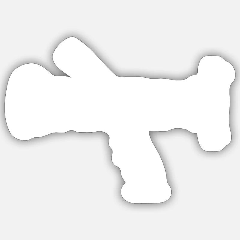 Sticker Größe S (10 x 10 cm) - 