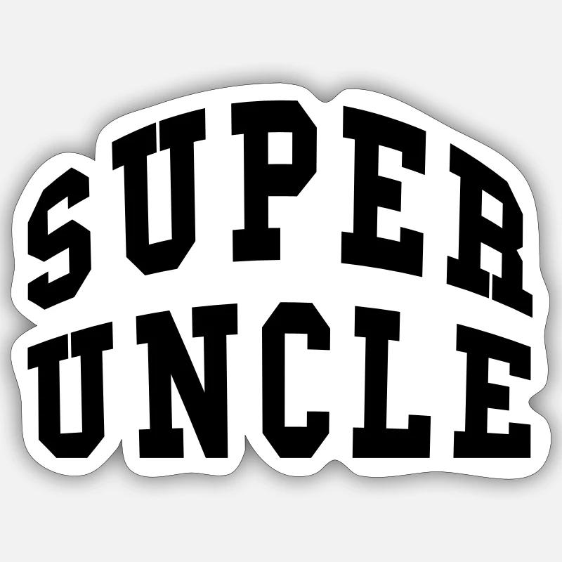 Uncle Sticker Größe S (10 x 10 cm)