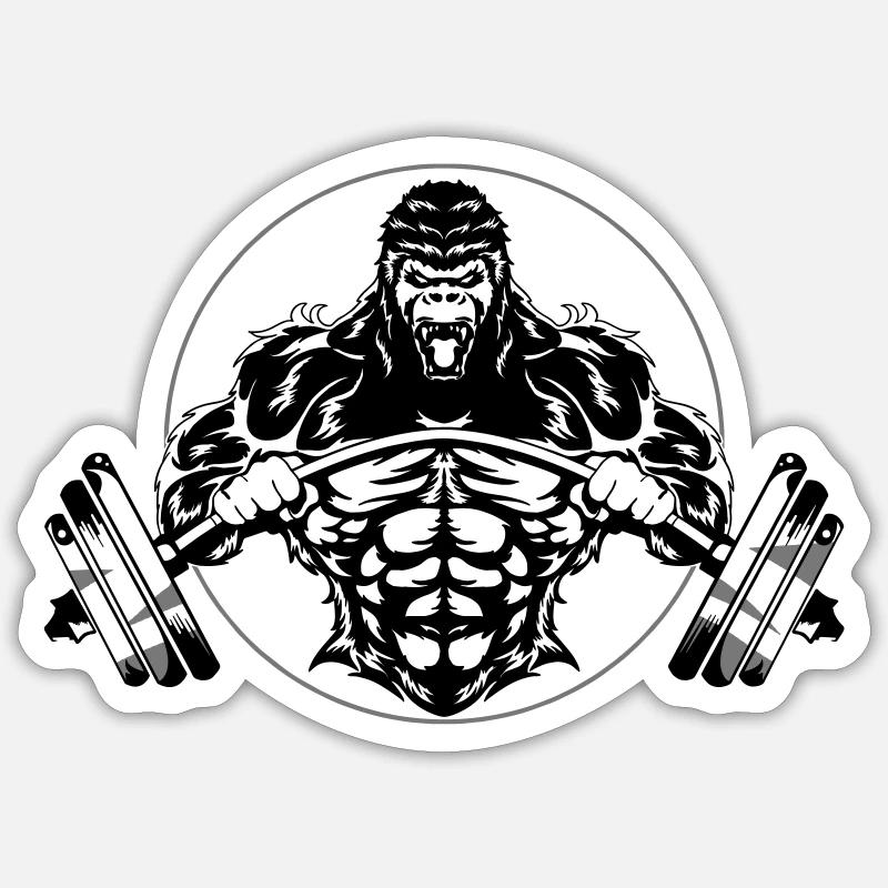 Beast Mode Sticker taille S (10 x 10 cm)