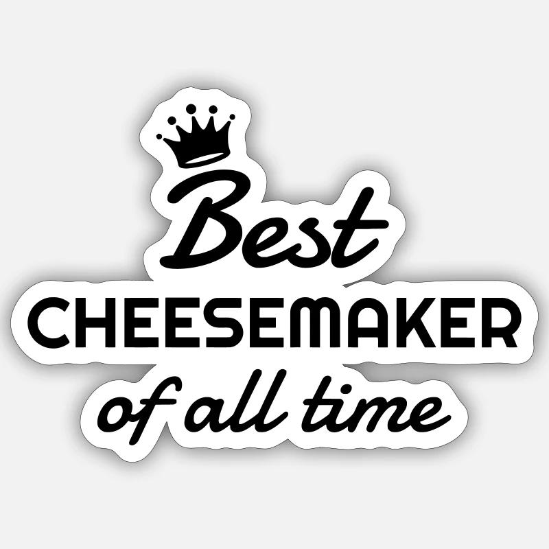 Cheese Maker Fromager Fromage Käse Käser Sticker size S (10 x 10 cm)