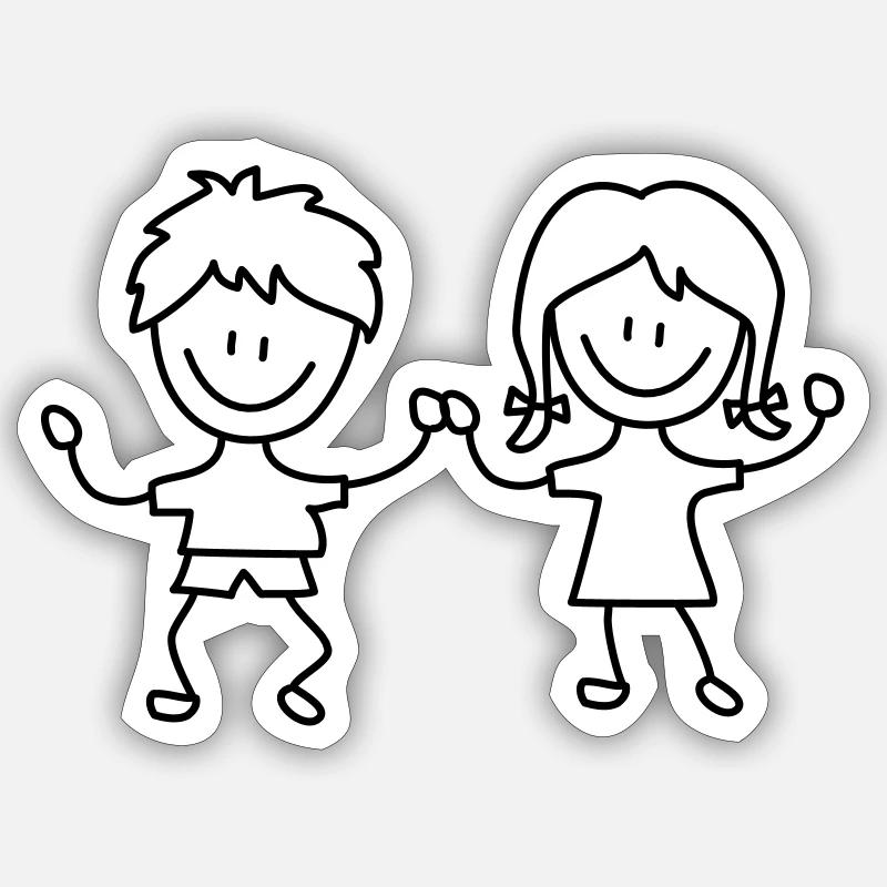 Sticker taille S (10 x 10 cm) - 