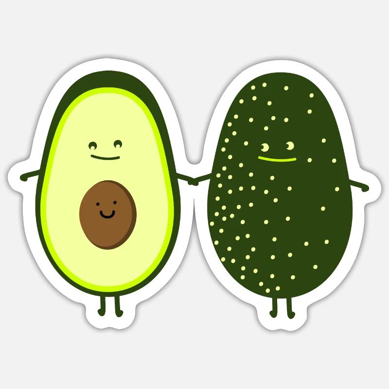 the three Sticker taille S (10 x 10 cm)