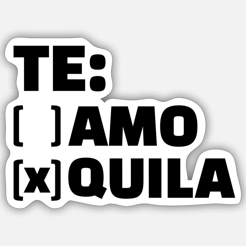 Tequila Sticker size S (10 x 10 cm)