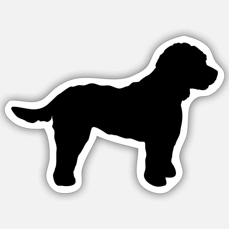 Cockapoo - Sticker size S (10 x 10 cm) - white matte