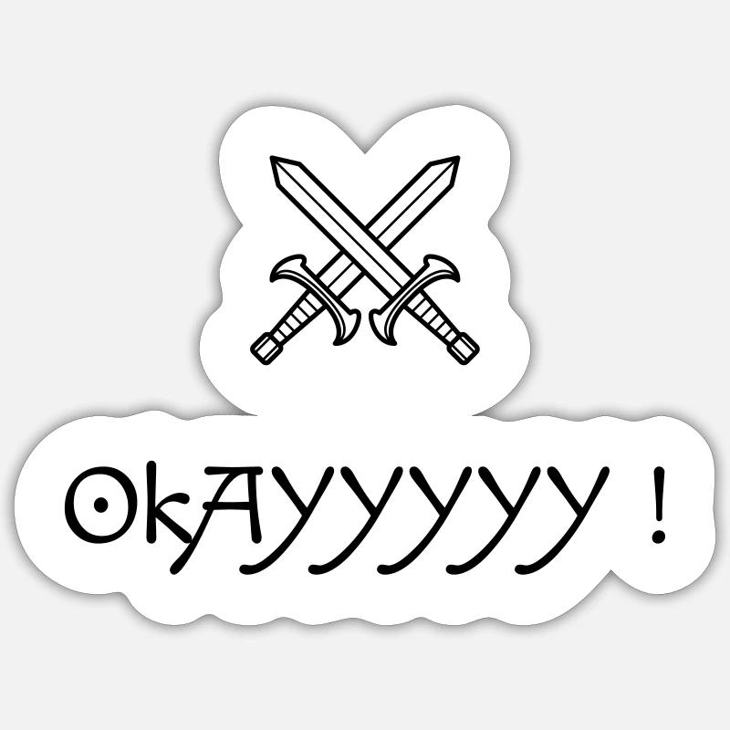 Sticker taille S (10 x 10 cm) -