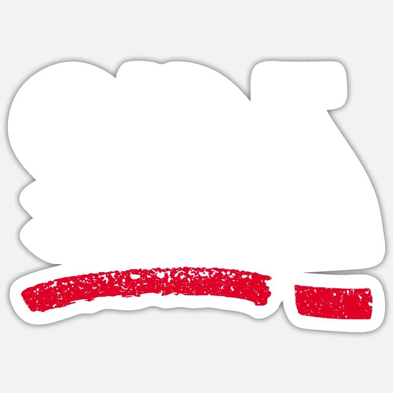 Sticker Größe S (10 x 10 cm) - 