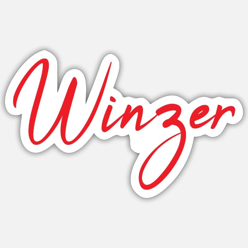 Winzer Sticker Größe S (10 x 10 cm)