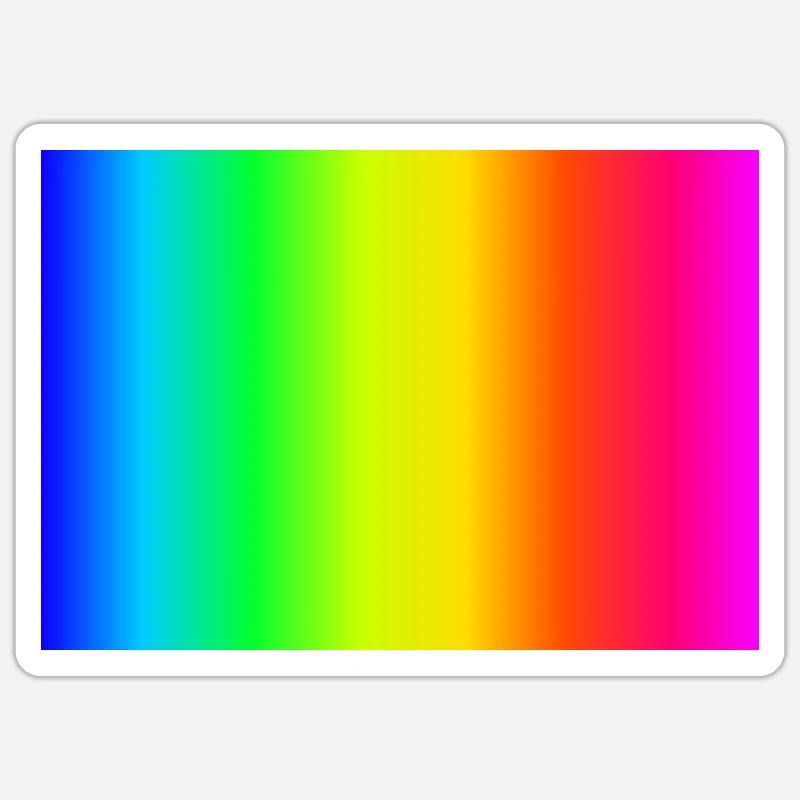 Gradient pattern in different colors Sticker size S (10 x 10 cm)