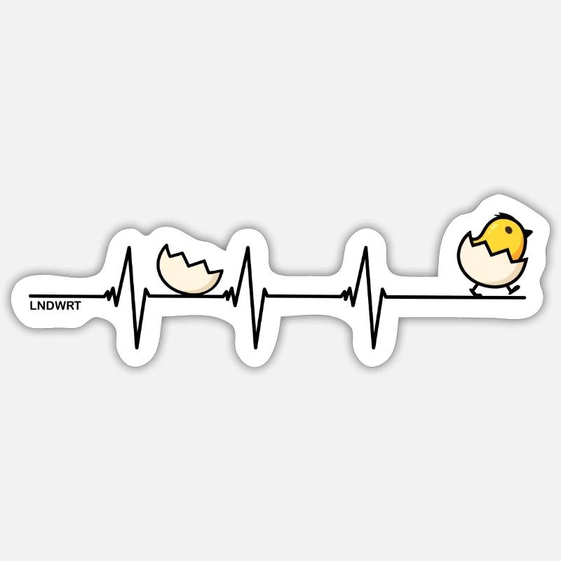 Sticker Größe S (10 x 10 cm) - 