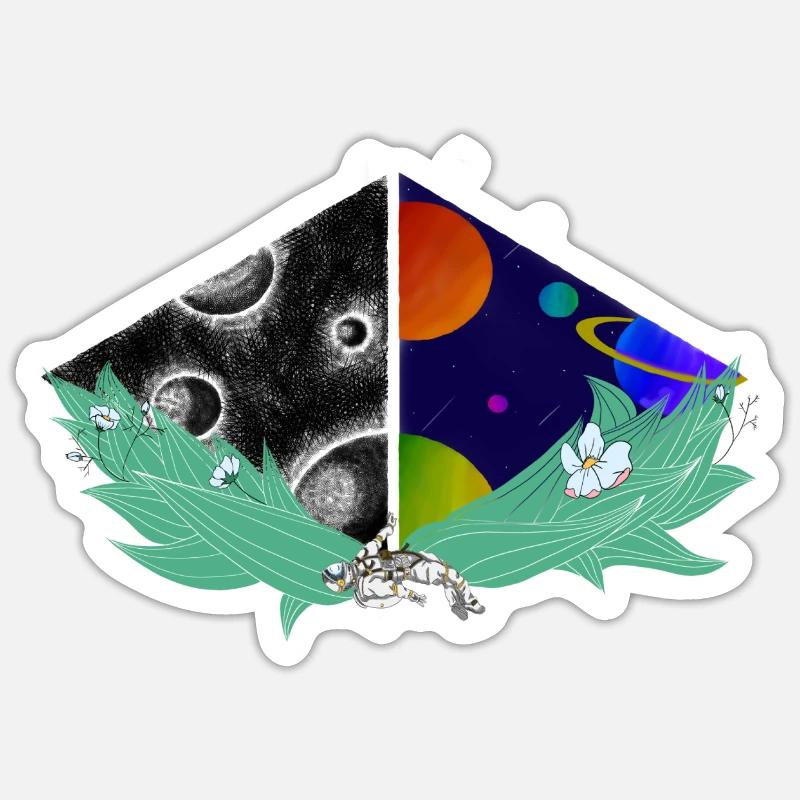 Sticker Größe S (10 x 10 cm) - 