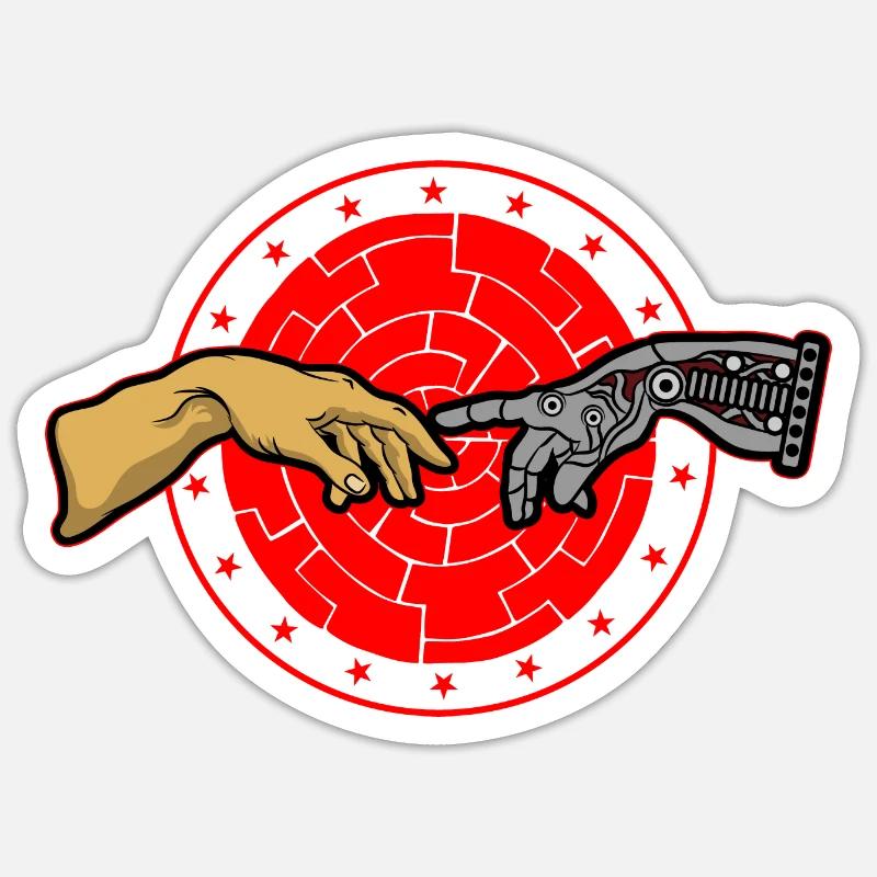 Sticker taille S (10 x 10 cm) - 