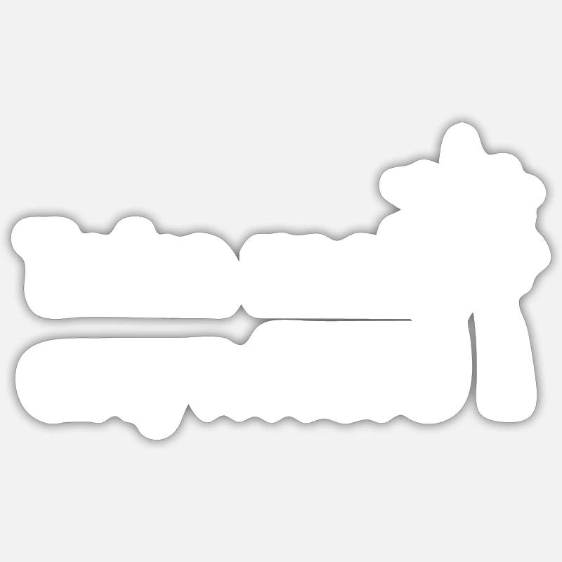 Take me anywhere - Sticker size S (10 x 10 cm) - white matte