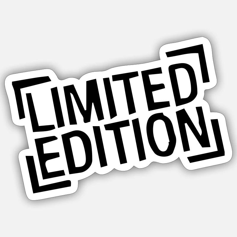 Limited Edition - Sticker Größe S (10 x 10 cm) - Mattweiß