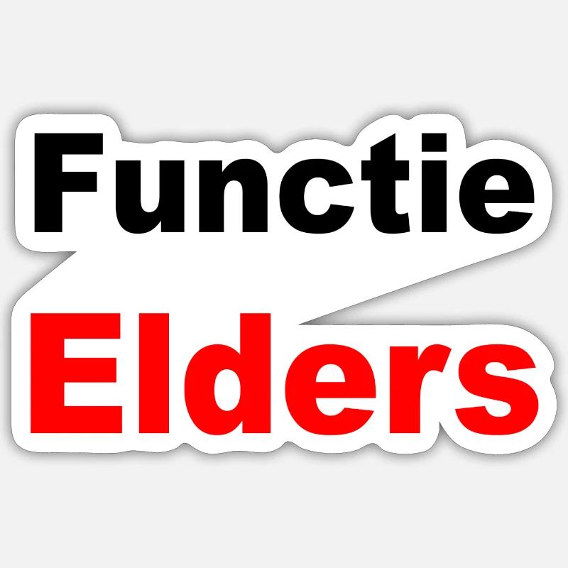 Fonctionnalité Ailleurs - Sticker taille S (10 x 10 cm) - blanc mat