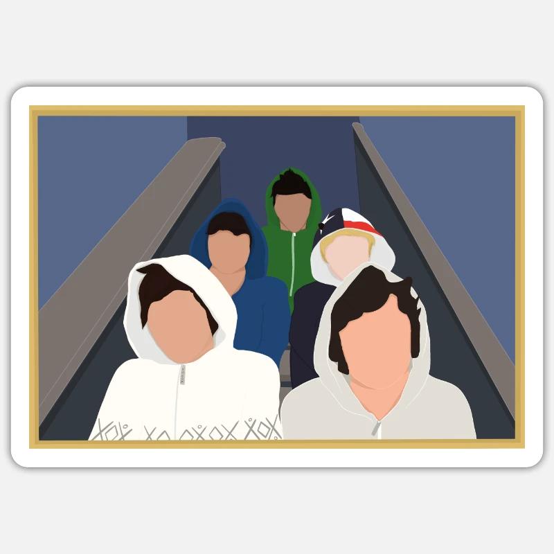 Sticker size S (10 x 10 cm) - 